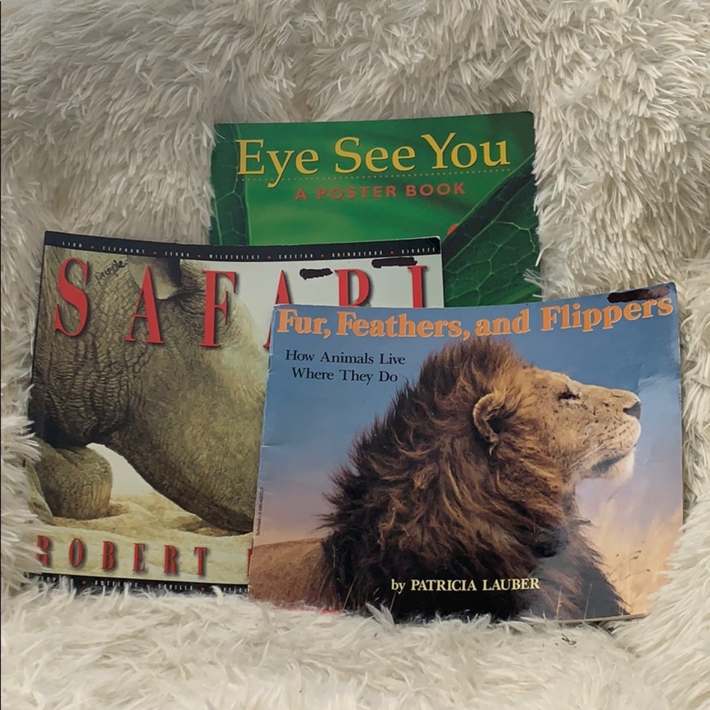 Bundle of Three Animal Books